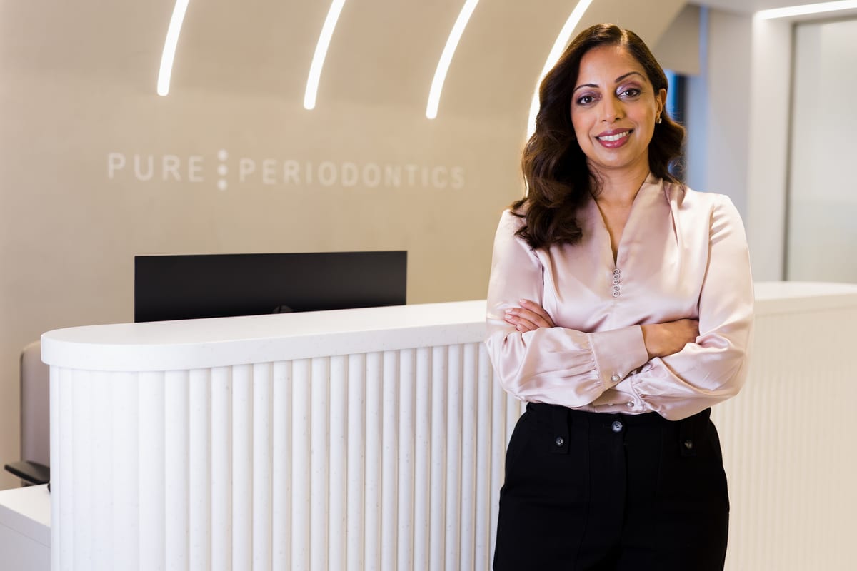 Pure Periodontics reception team member